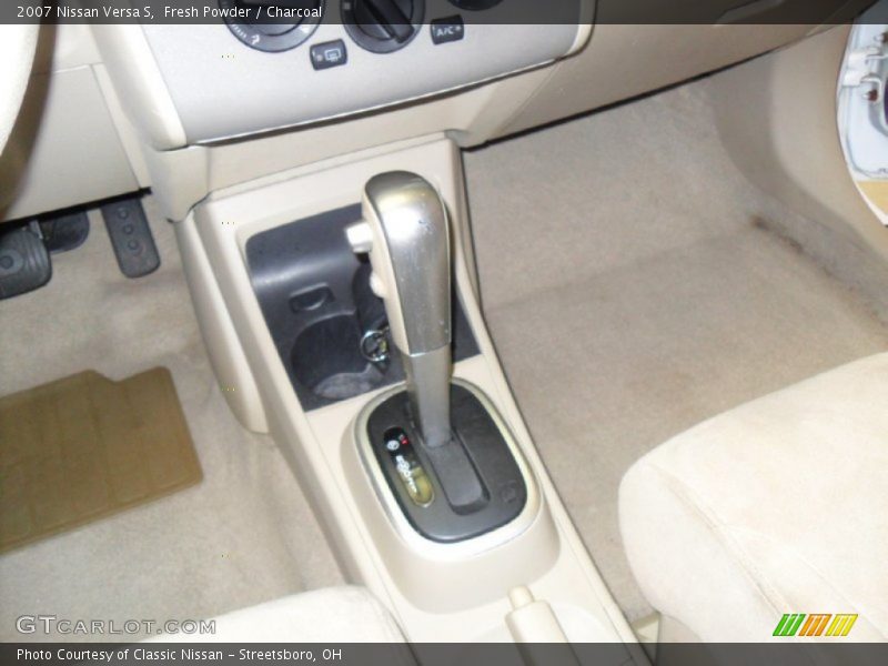 Fresh Powder / Charcoal 2007 Nissan Versa S