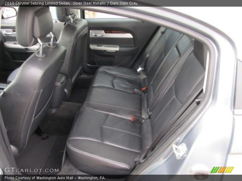 Silver Steel Metallic / Dark Slate Gray 2010 Chrysler Sebring Limited Sedan