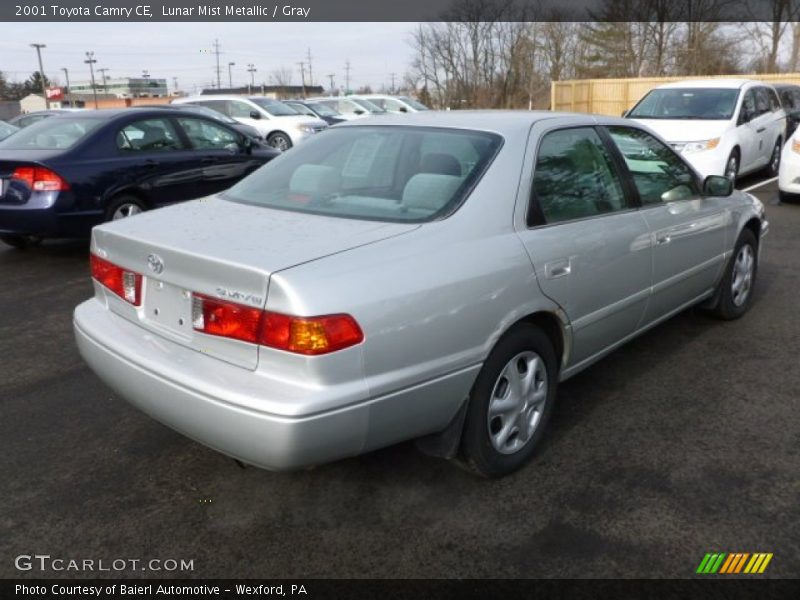 Lunar Mist Metallic / Gray 2001 Toyota Camry CE