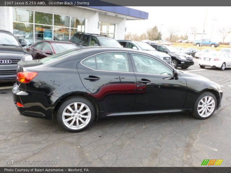 Obsidian Black / Sterling 2007 Lexus IS 250 AWD