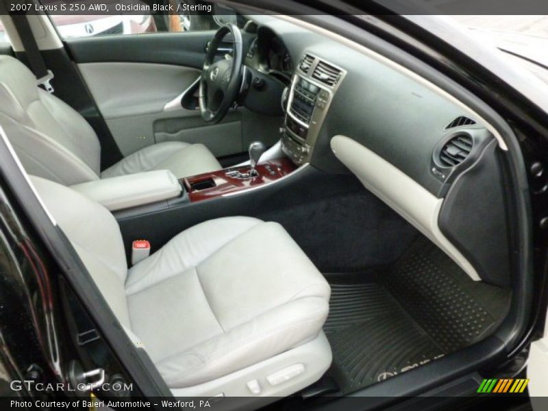 Obsidian Black / Sterling 2007 Lexus IS 250 AWD