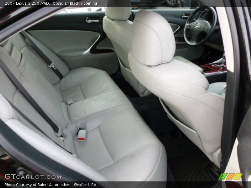 Obsidian Black / Sterling 2007 Lexus IS 250 AWD