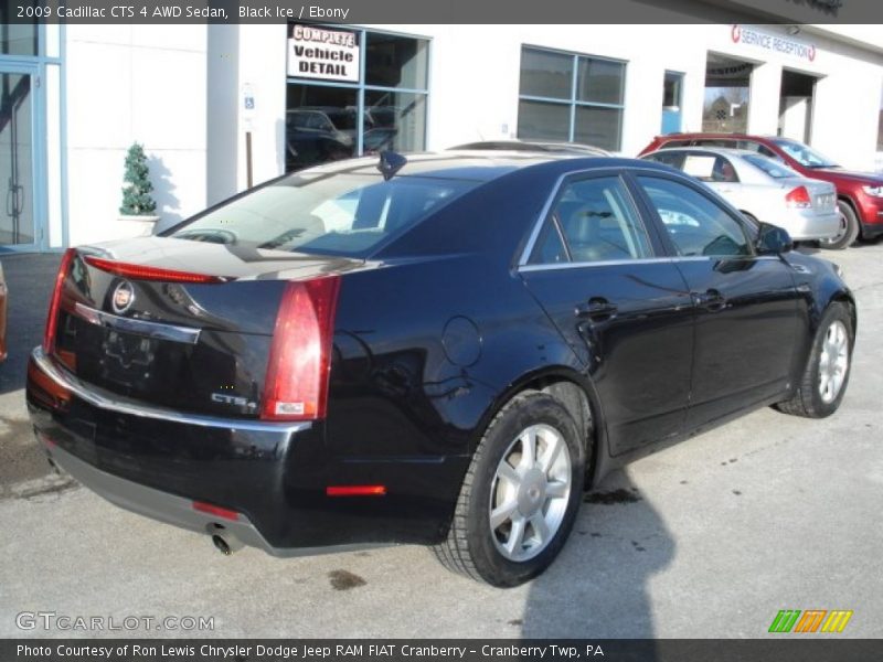 Black Ice / Ebony 2009 Cadillac CTS 4 AWD Sedan