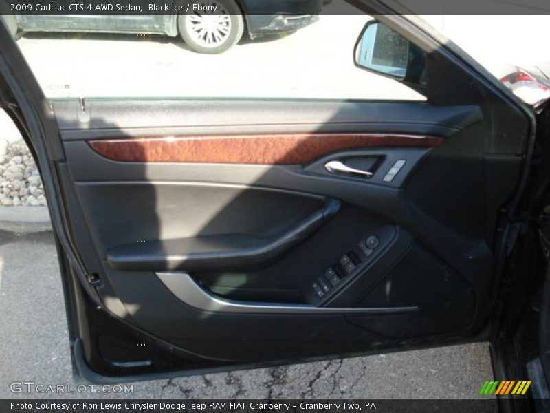 Black Ice / Ebony 2009 Cadillac CTS 4 AWD Sedan