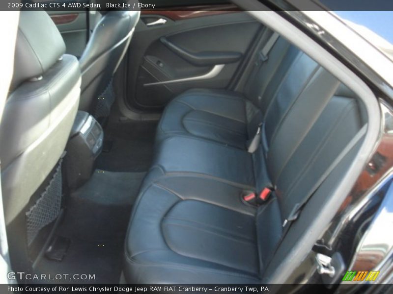Black Ice / Ebony 2009 Cadillac CTS 4 AWD Sedan