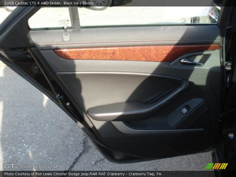 Black Ice / Ebony 2009 Cadillac CTS 4 AWD Sedan