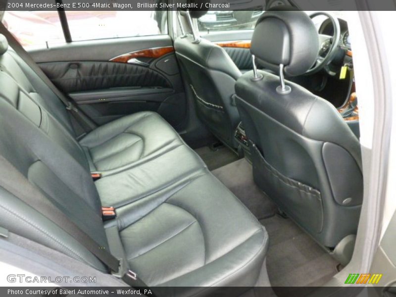  2004 E 500 4Matic Wagon Charcoal Interior