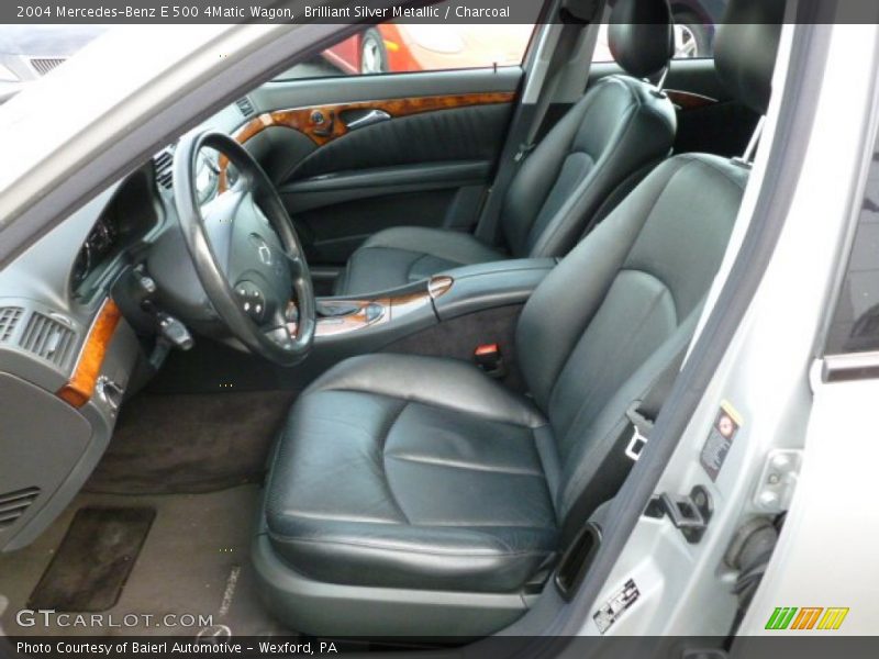 Front Seat of 2004 E 500 4Matic Wagon