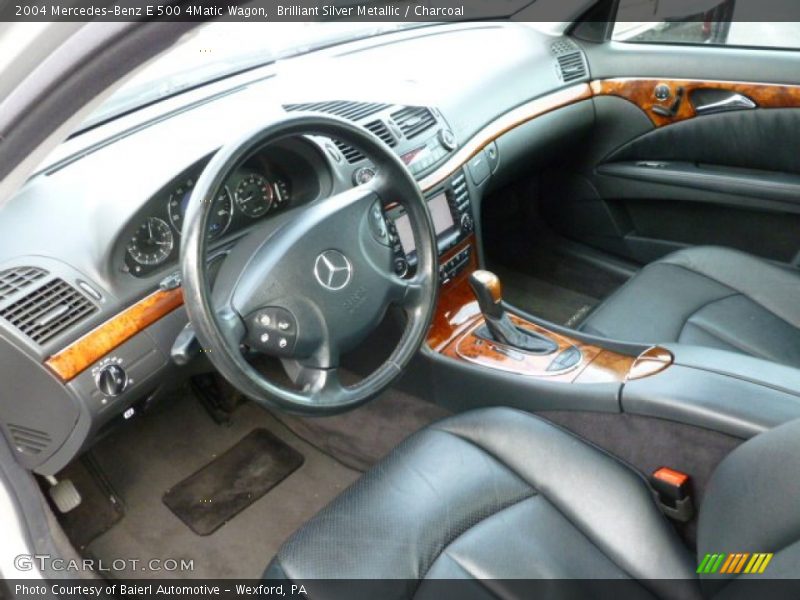  2004 E 500 4Matic Wagon Charcoal Interior