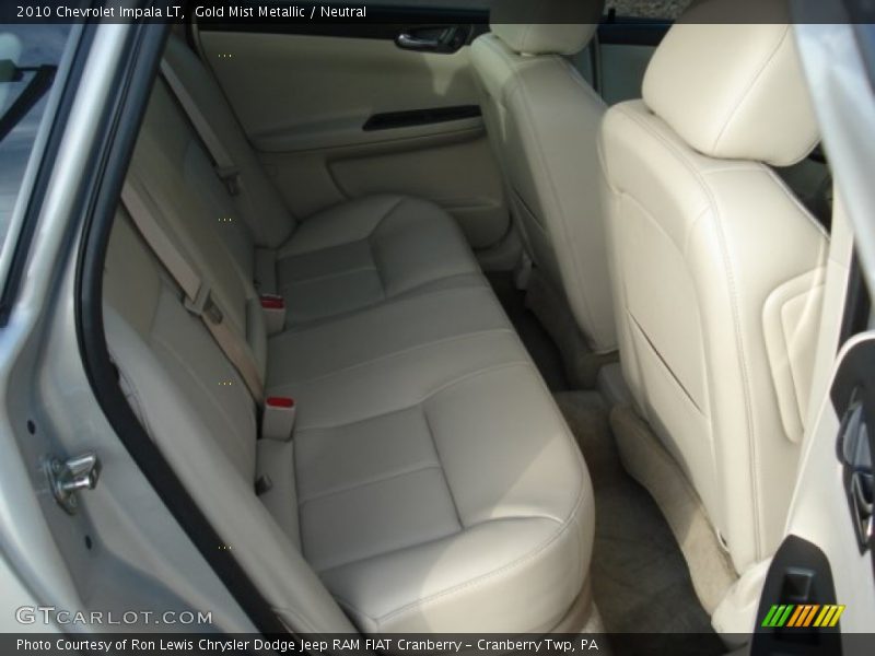 Gold Mist Metallic / Neutral 2010 Chevrolet Impala LT