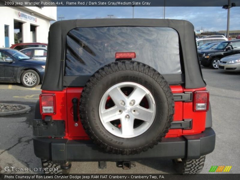 Flame Red / Dark Slate Gray/Medium Slate Gray 2009 Jeep Wrangler Rubicon 4x4