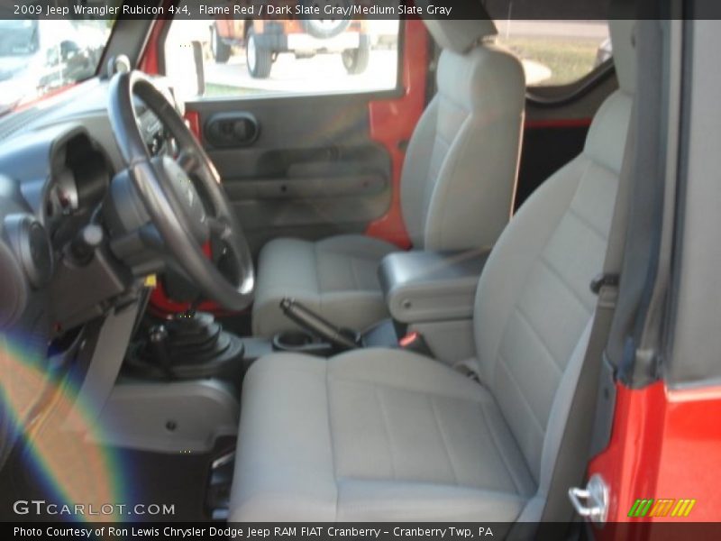 Flame Red / Dark Slate Gray/Medium Slate Gray 2009 Jeep Wrangler Rubicon 4x4