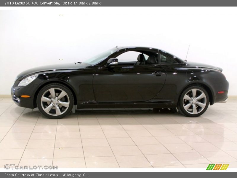  2010 SC 430 Convertible Obsidian Black