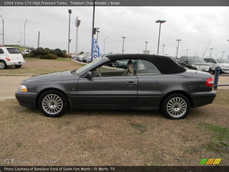 Titanium Gray Metallic / Beige 2004 Volvo C70 High Pressure Turbo
