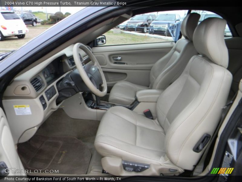  2004 C70 High Pressure Turbo Beige Interior
