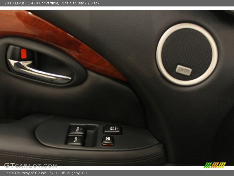 Obsidian Black / Black 2010 Lexus SC 430 Convertible