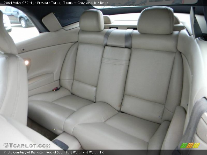  2004 C70 High Pressure Turbo Beige Interior