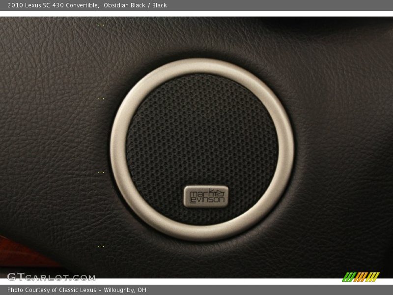 Obsidian Black / Black 2010 Lexus SC 430 Convertible
