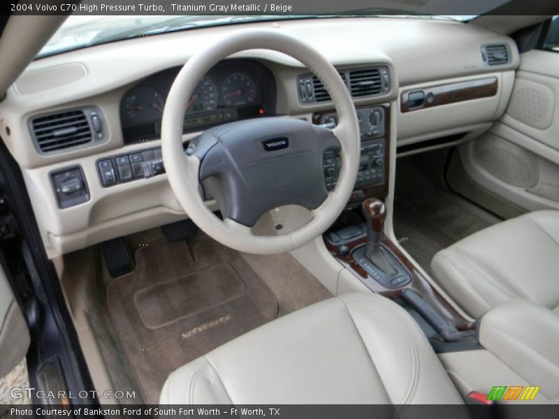  2004 C70 High Pressure Turbo Beige Interior