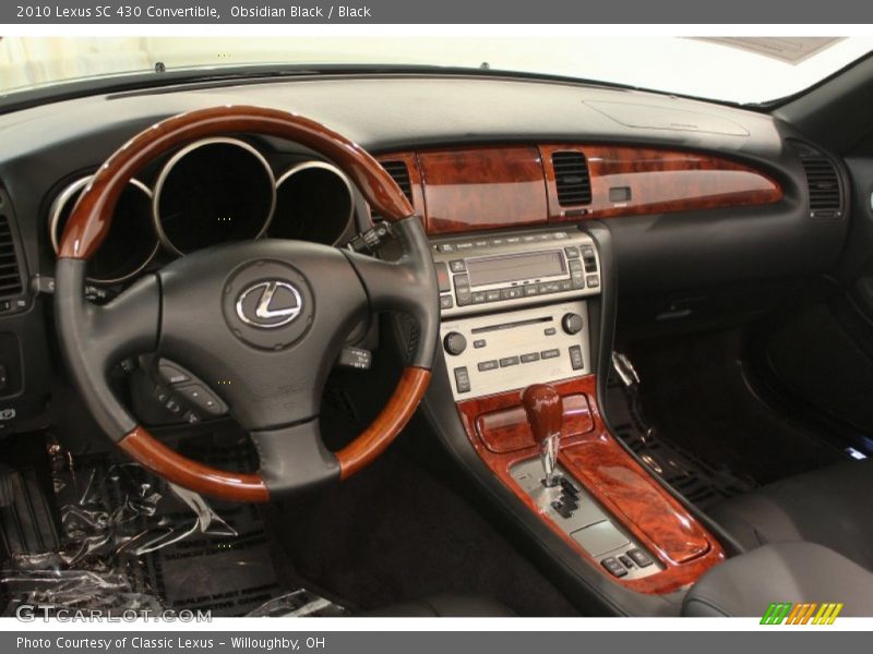  2010 SC 430 Convertible Black Interior