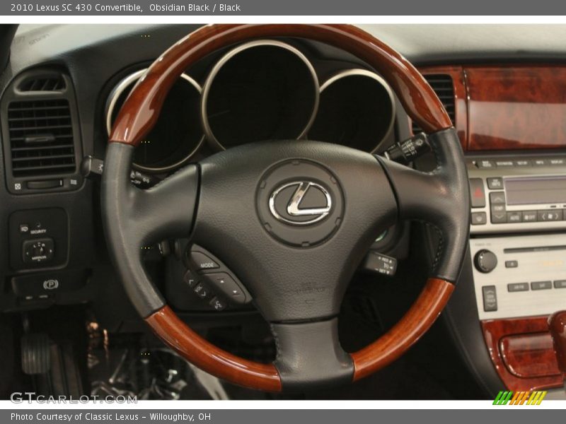  2010 SC 430 Convertible Steering Wheel
