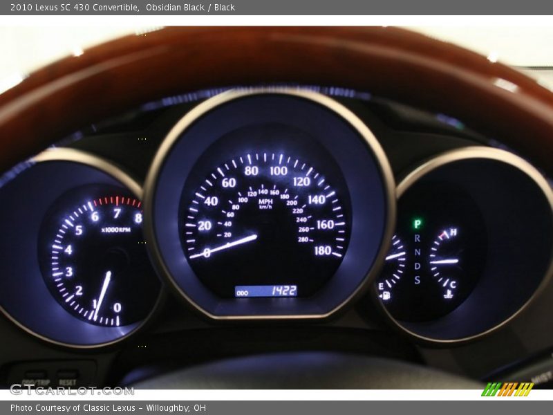  2010 SC 430 Convertible 430 Convertible Gauges