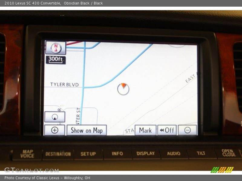 Obsidian Black / Black 2010 Lexus SC 430 Convertible