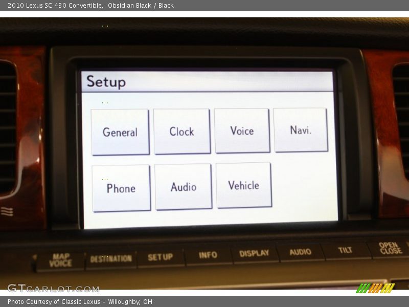 Obsidian Black / Black 2010 Lexus SC 430 Convertible