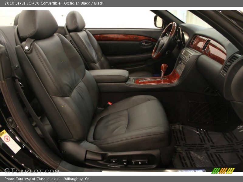  2010 SC 430 Convertible Black Interior