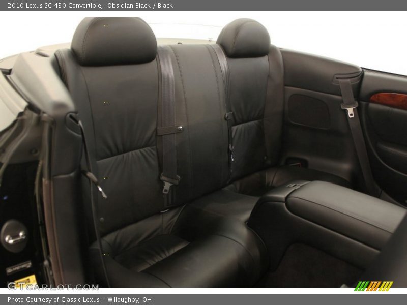 Obsidian Black / Black 2010 Lexus SC 430 Convertible