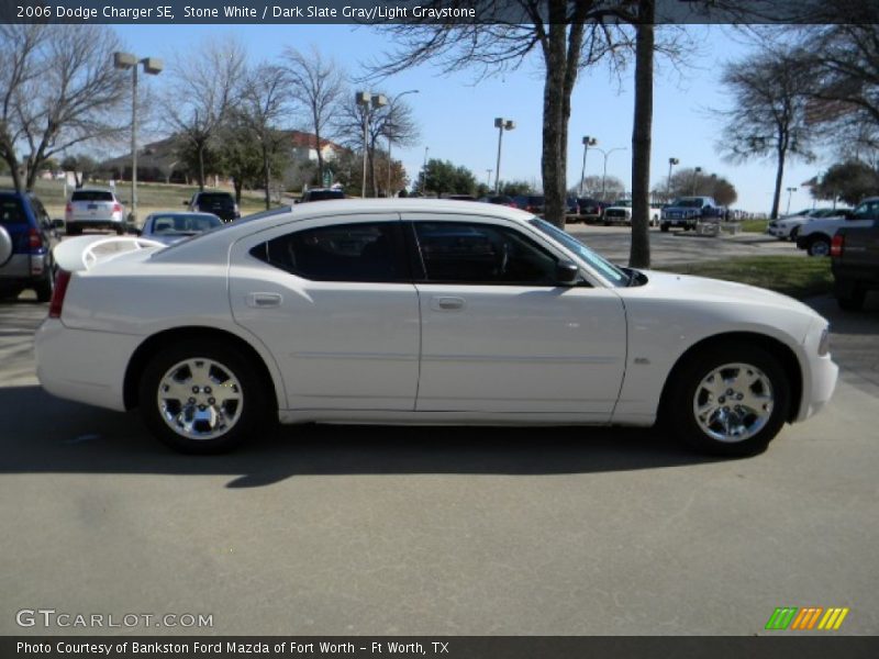 Stone White / Dark Slate Gray/Light Graystone 2006 Dodge Charger SE