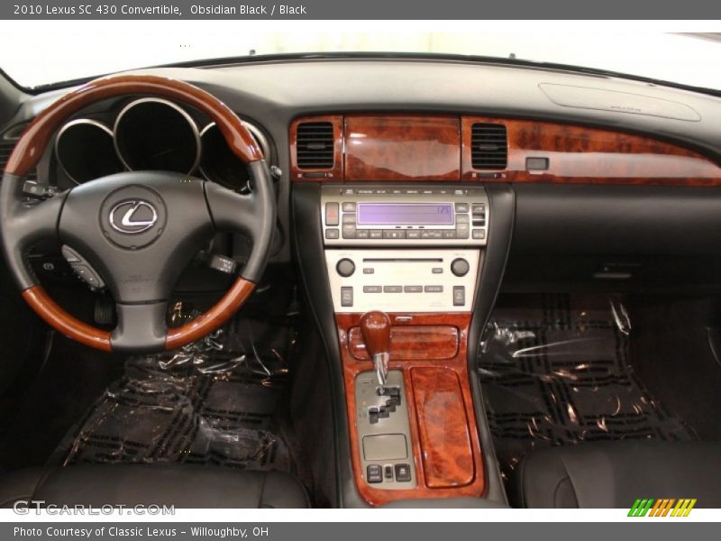 Dashboard of 2010 SC 430 Convertible