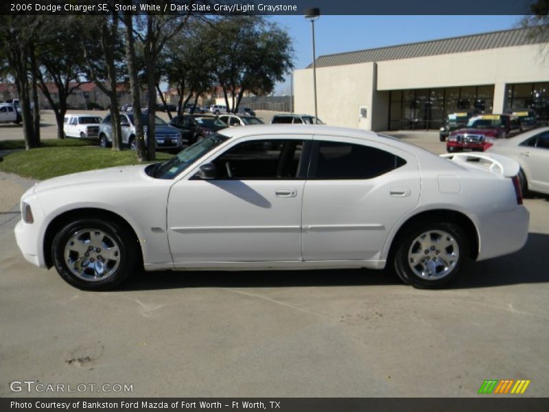 Stone White / Dark Slate Gray/Light Graystone 2006 Dodge Charger SE