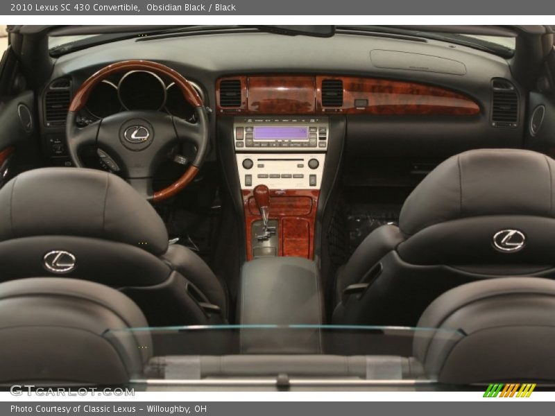 Obsidian Black / Black 2010 Lexus SC 430 Convertible