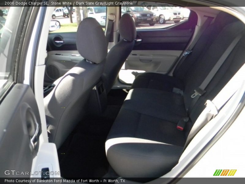 Stone White / Dark Slate Gray/Light Graystone 2006 Dodge Charger SE