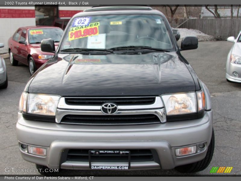 Black / Oak 2002 Toyota 4Runner Limited 4x4