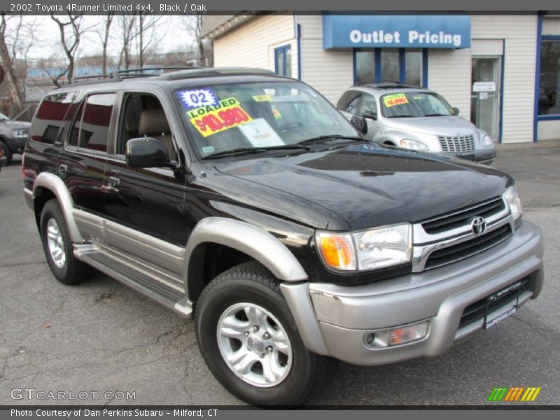 Black / Oak 2002 Toyota 4Runner Limited 4x4