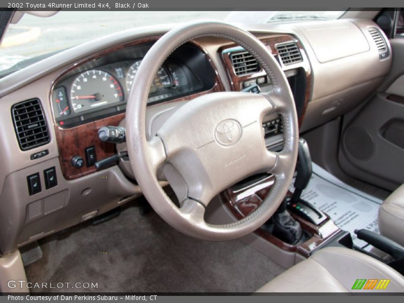 Black / Oak 2002 Toyota 4Runner Limited 4x4