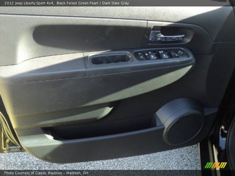 Black Forest Green Pearl / Dark Slate Gray 2012 Jeep Liberty Sport 4x4