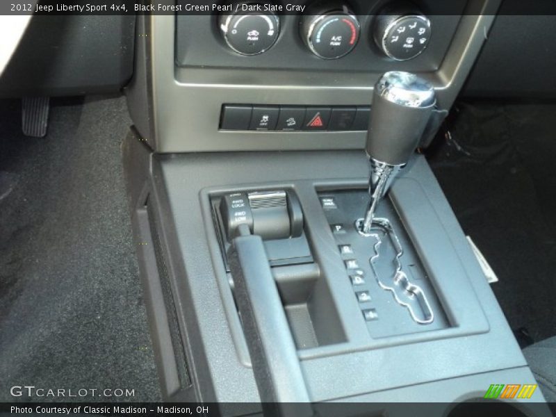 Black Forest Green Pearl / Dark Slate Gray 2012 Jeep Liberty Sport 4x4