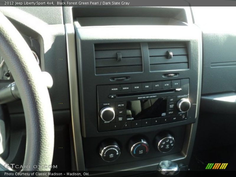 Black Forest Green Pearl / Dark Slate Gray 2012 Jeep Liberty Sport 4x4