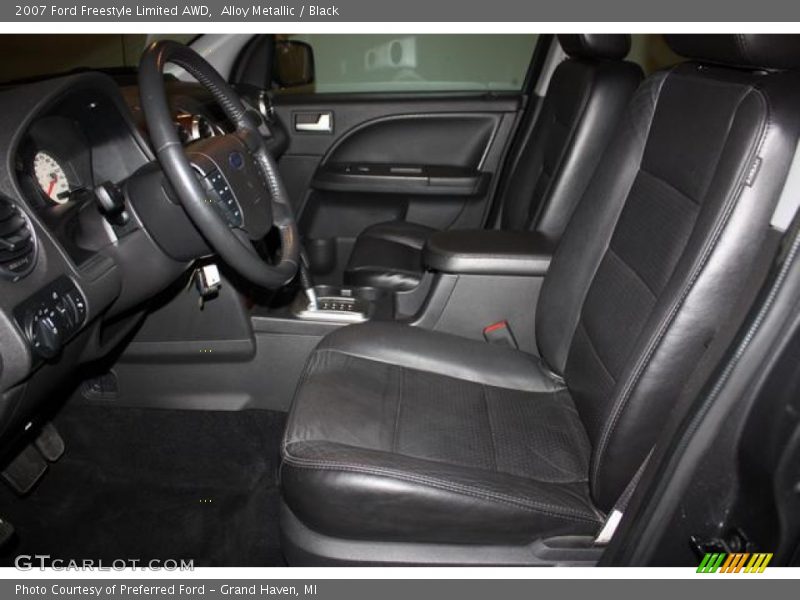 Alloy Metallic / Black 2007 Ford Freestyle Limited AWD