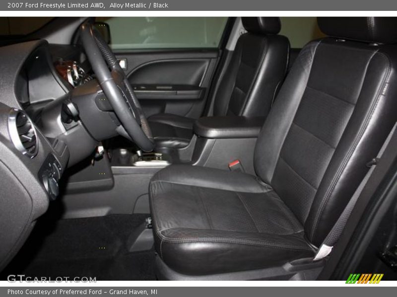 Alloy Metallic / Black 2007 Ford Freestyle Limited AWD