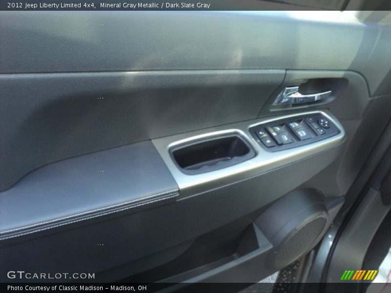 Mineral Gray Metallic / Dark Slate Gray 2012 Jeep Liberty Limited 4x4