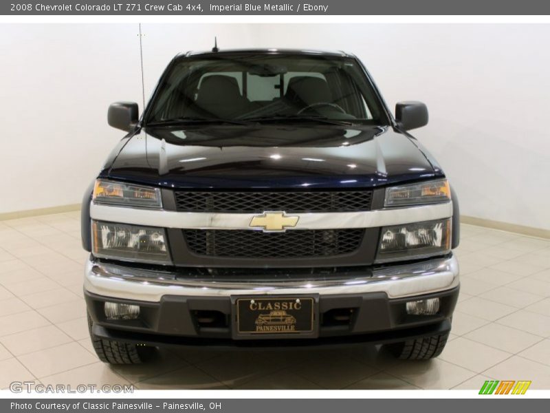 Imperial Blue Metallic / Ebony 2008 Chevrolet Colorado LT Z71 Crew Cab 4x4