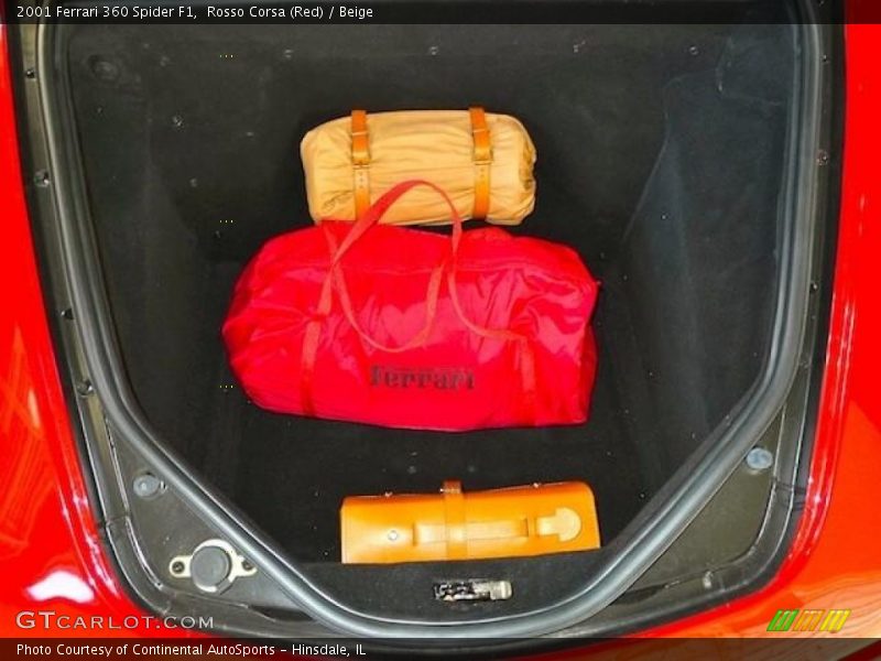  2001 360 Spider F1 Trunk