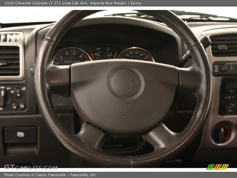 Imperial Blue Metallic / Ebony 2008 Chevrolet Colorado LT Z71 Crew Cab 4x4