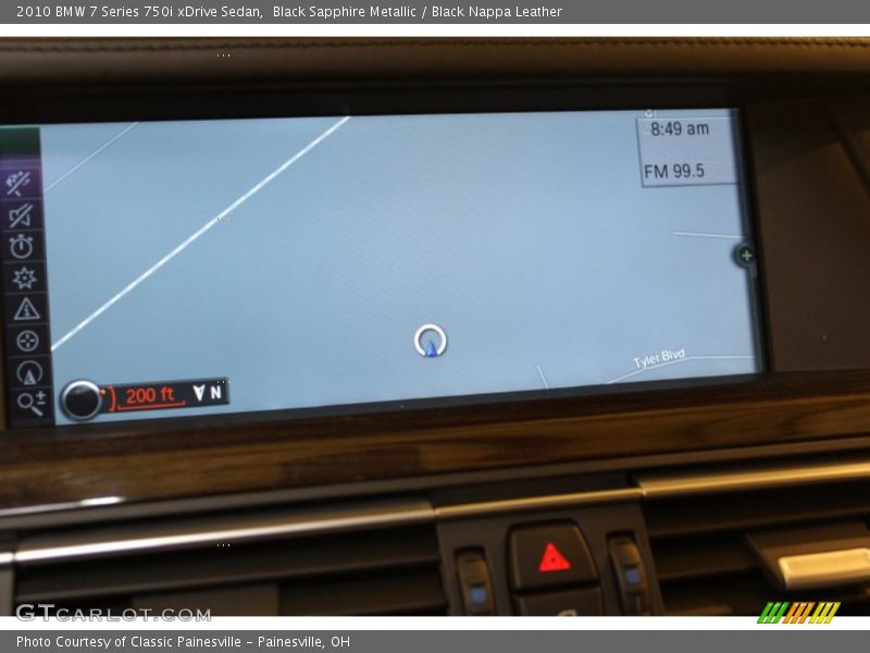 Black Sapphire Metallic / Black Nappa Leather 2010 BMW 7 Series 750i xDrive Sedan