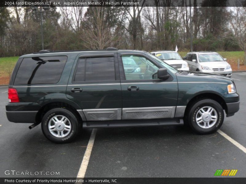 Aspen Green Metallic / Medium Parchment 2004 Ford Expedition XLT 4x4