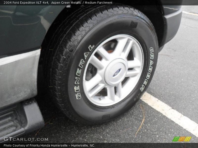 Aspen Green Metallic / Medium Parchment 2004 Ford Expedition XLT 4x4